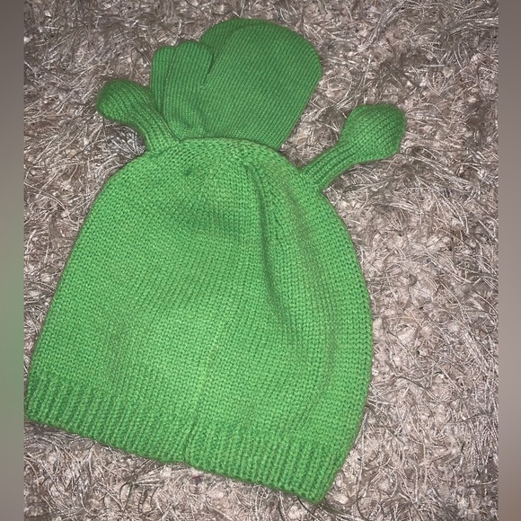 Green Planet Alien Knit Hat and Gloves Set - Toddler - NWT - Picture 3 of 4